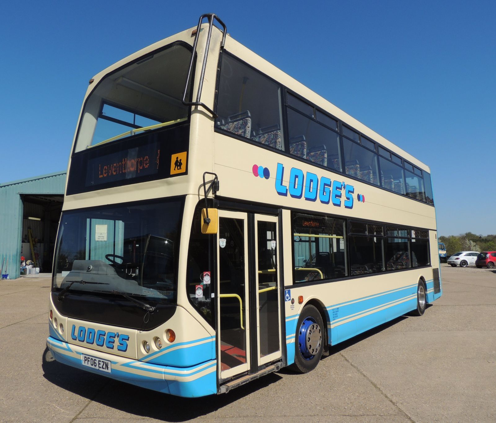 2006 Dennis Trident East Lancs Lolyne. 77 seats, 2 available